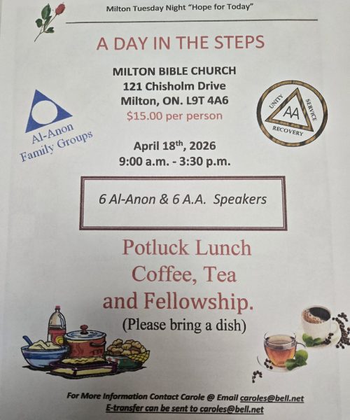 Milton - A Day In The Steps - April 18